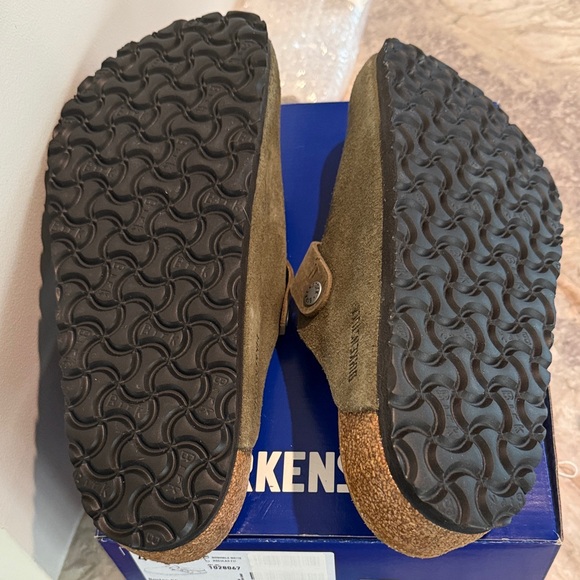 NWT Men's Birkenstock Boston Clog in Thyme - Picture 3 of 3